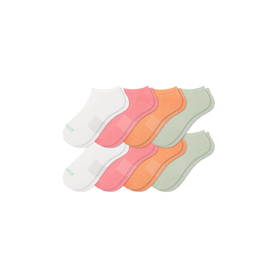 Women's Modern Rib Ankle Sock 8-Pack - Soft Step