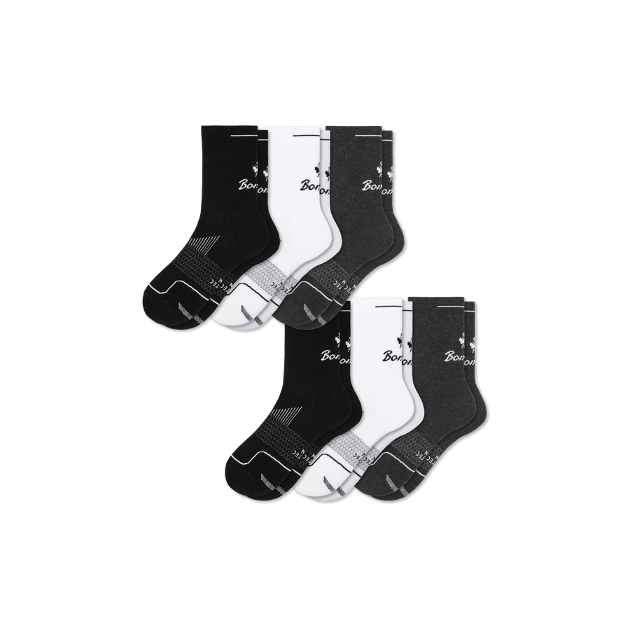 Men's Run Half Calf Sock 6-Pack - Fresh Step