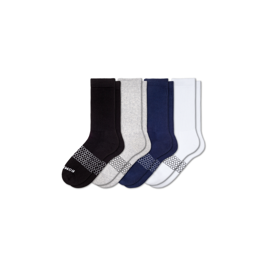 Men's Solids Calf Sock 4-Pack - Fresh Choice