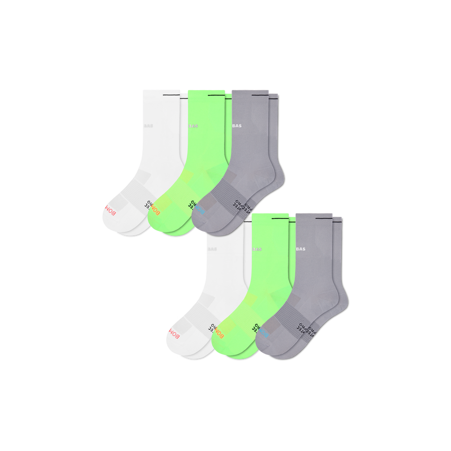 Women's RunPro Half Calf Sock 6-Pack - Easy Choice