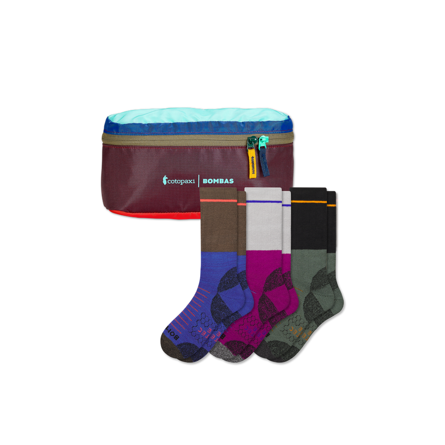 Men's Hiking Calf Sock 3-Pack & Cotopaxi Fanny Pack - Modern Touch