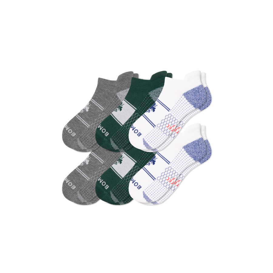 Men's Golf Ankle Sock 6-Pack - Clean Finish