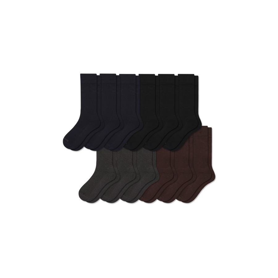 Men's Dress Calf Sock 12-Pack - Fresh Choice
