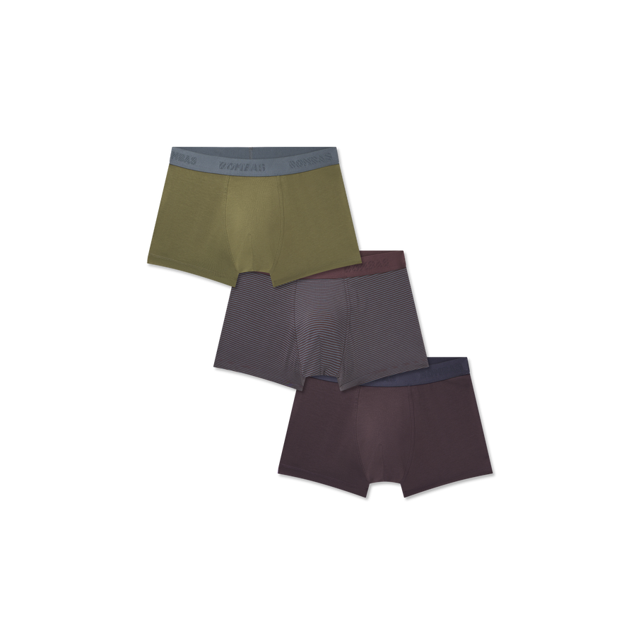 Men's Cotton Modal Blend Trunk 3-Pack - Light Support