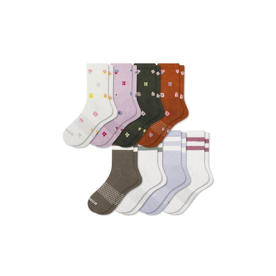Women's Half Calf Sock 8-Pack - Ready Pair