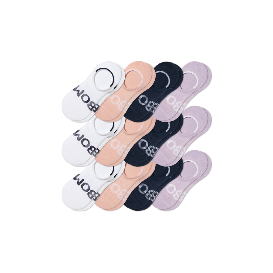 Women's All Sport No Show Sock 12-Pack - Simple Style