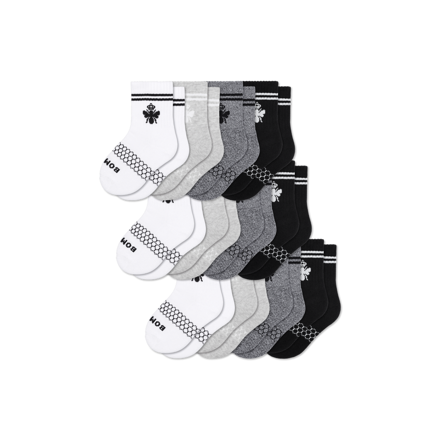 Junior Calf Sock 12-Pack - Simple Style