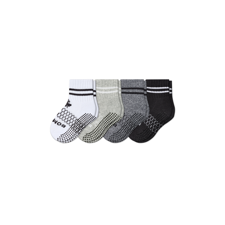 Toddler Gripper Calf Sock 4-Pack - Essential Ready