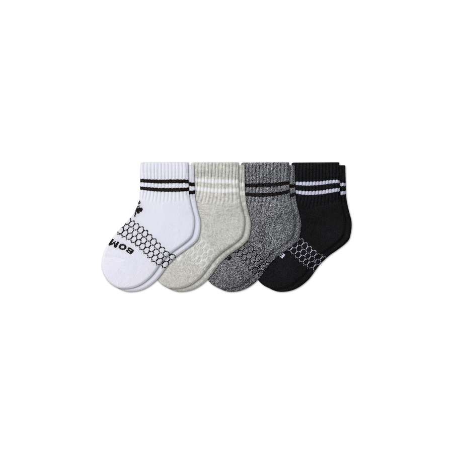 Toddler Calf Sock 4-Pack - Travel Pair