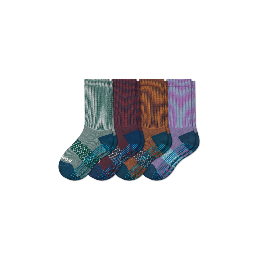 Youth Gripper Calf Sock 4-Pack - Fresh Step