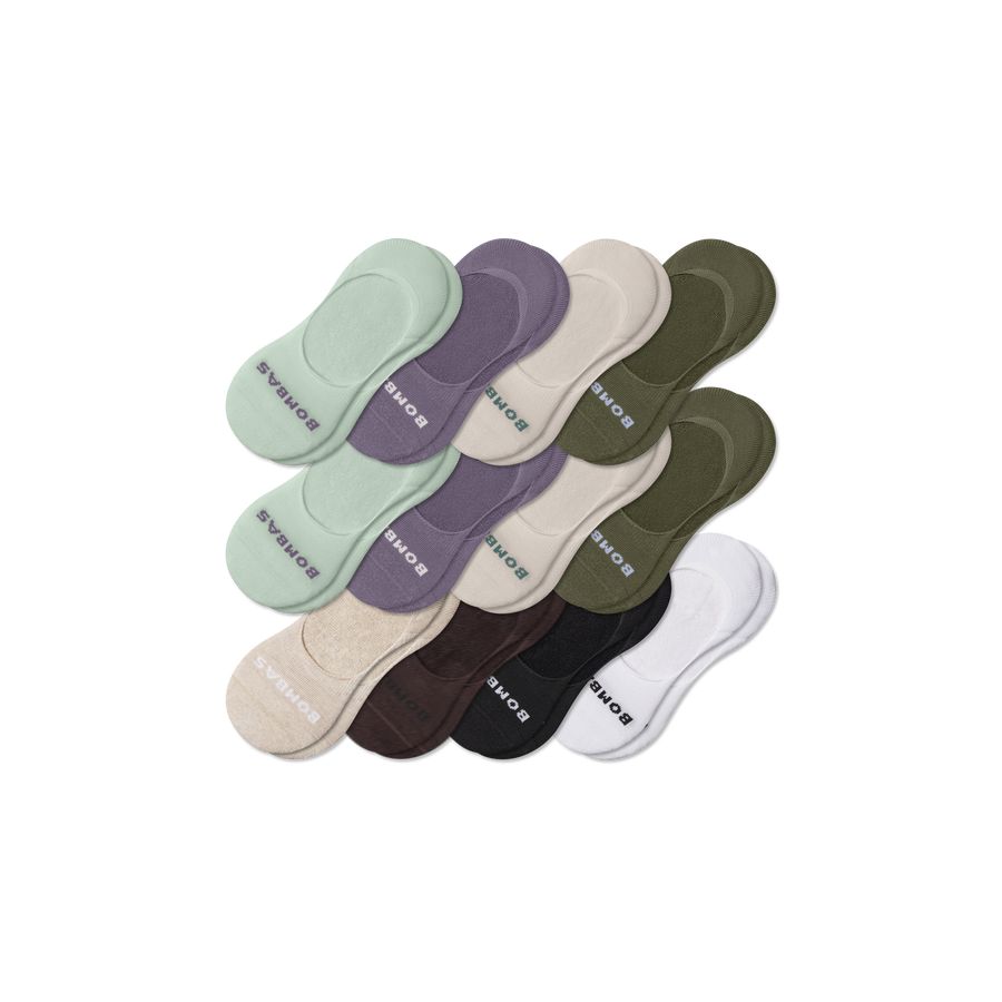 Women's Mid-Cut No Show Sock 12-Pack - Travel Pair