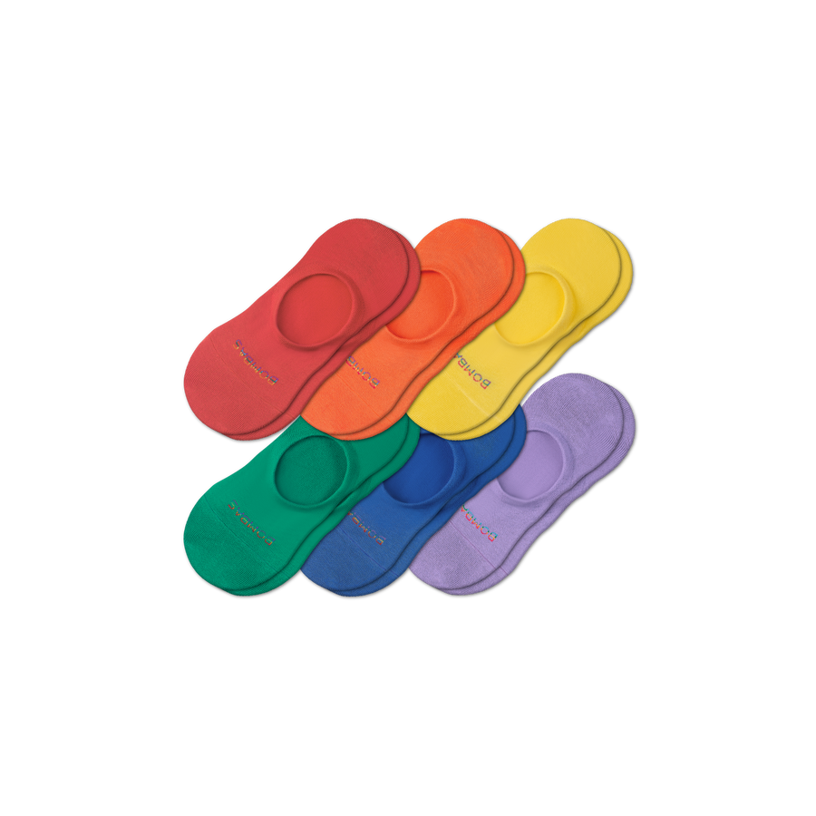 Pride No Show Sock 6-Pack - Soft Step