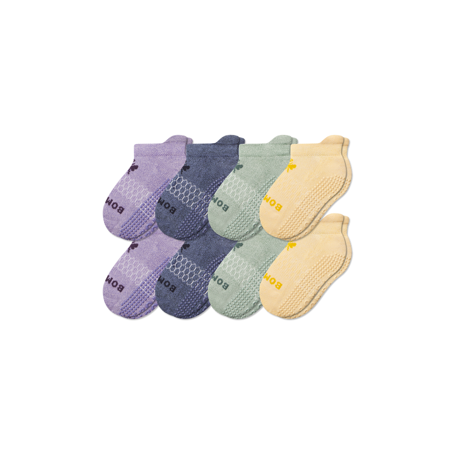 Junior Marl Gripper Ankle Sock 8-Pack - Daily Pick