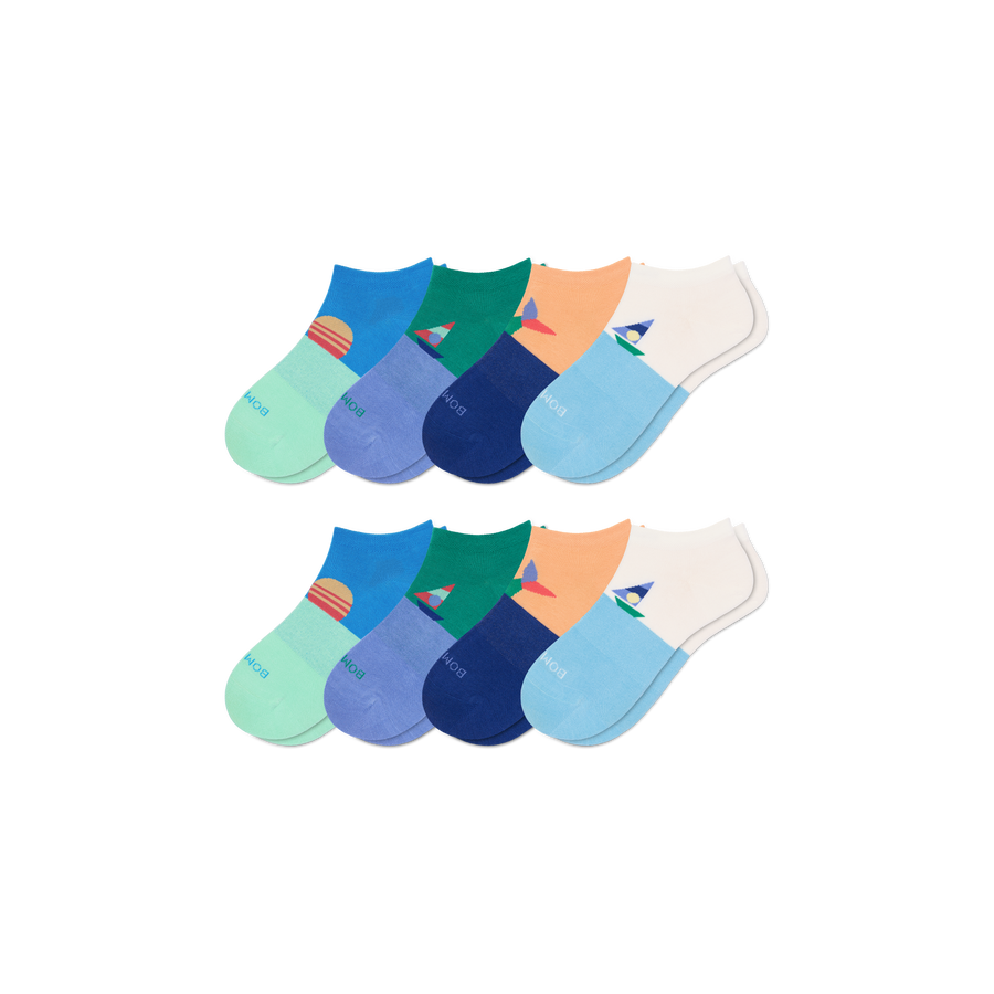 Youth Ankle Sock 8-Pack - Premium Pick