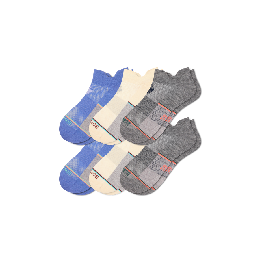 Women's Sport Merino Wool Blend Ankle Sock 6-Pack - Fresh Choice