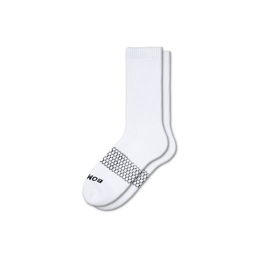 Men's Solids Calf Socks - Everyday Pair