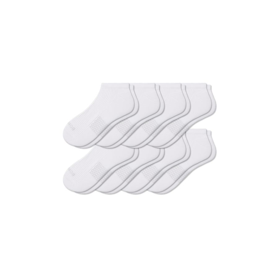 Men's Modern Rib Ankle Sock 8-Pack - Light Cushion