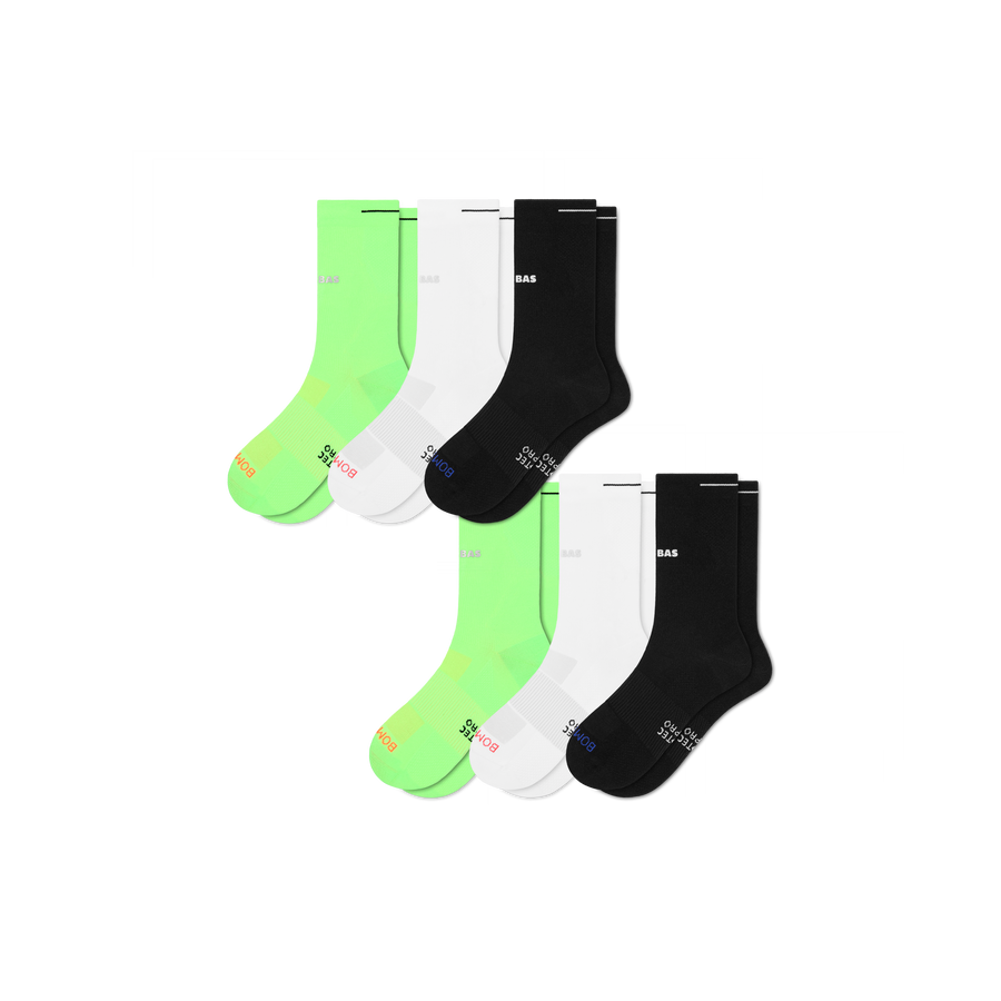 Men's RunPro Half Calf Sock 6-Pack - Easy Choice