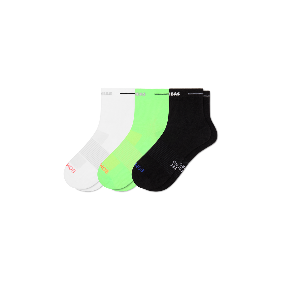 Men's RunPro Quarter Sock 3-Pack - Everyday Pair